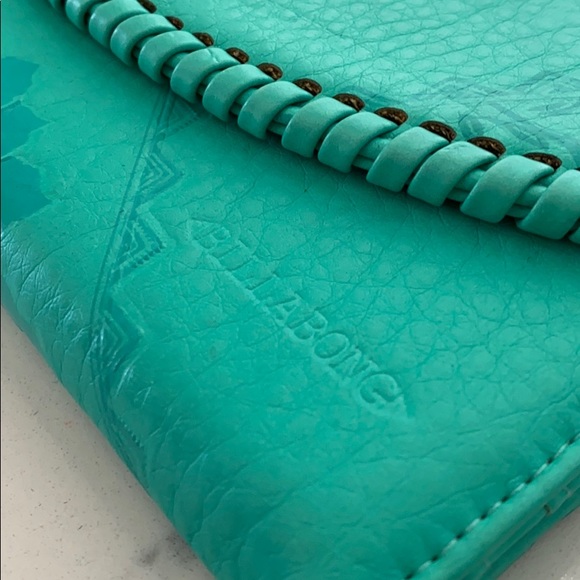 Billabong Women’s Small City Vibes Wallet in Teal - Picture 2 of 7